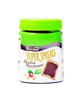 ΟΛΥΜΠΟΣ SUPER SPREAD ΠΡΑΛΙΝΑ STEVIA 12X350gr