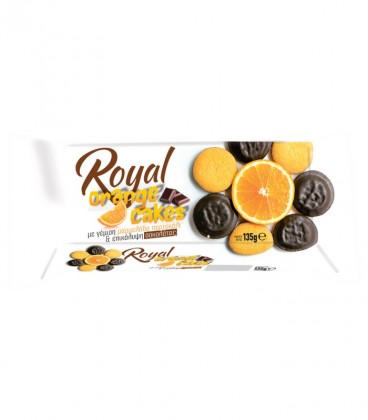 ROYAL ΜΠΙΣΚΟΤΑ ΣΟΚΟΛΑΤΑΣ ΜΕ ΠΟΡΤΟΚΑΛΙ 30Χ135gr