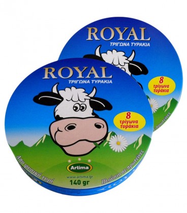 ROYAL ΤΡΙΓΩΝΑ ΤΥΡΑΚΙΑ 8Τ 24X140gr