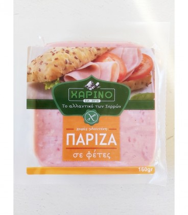 ΧΑΡΙΝΟ ΠΑΡΙΖΑ ΦΕΤΕΣ 160gr ΣΥΣΚ/ΝΗ ΧΩΡΙΣ ΓΛΟΥΤΕΝΗ