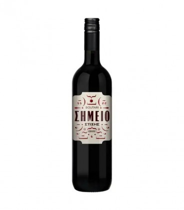 ΜΠΟΥΤΑΡΗ ΣΗΜΕΙΟ ΣΤΙΞΗΣ ΕΡΥΘΡΟ Π.Γ.Ε. 12Χ750ml