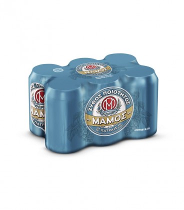 ΜΑΜΟΣ ΜΠΥΡΑ ΚΟΥΤΙ 330ml 4X6pack