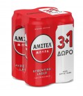 AMSTEL ΜΠΥΡΑ ΚΟΥΤΙ 500ml 3+1 6X4pack