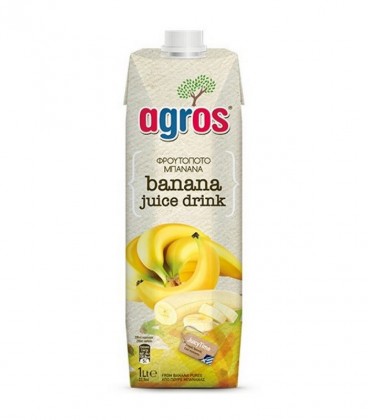 AGROS ΜΠΑΝΑΝΑ ΦΡΟΥΤΟΠΟΤΟ 12X1lt