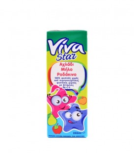 VIVA STAR BOY ΦΥΣ.ΧΥΜΟΣ ΑΧΛΑΔΙ-ΜΗΛΟ-ΡΟΔΑΚΙΝΟ 27Χ250ml