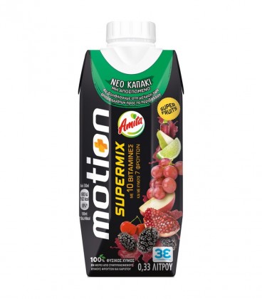 ΑΜΙΤΑ ΧΥΜΟΣ MOTION SUPERMIX 24Χ330ml