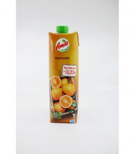 ΑΜΙΤΑ ΦΥΣΙΚΟΣ ΧΥΜΟΣ ΠΟΡΤΟKAΛI 12X1lt -0,20€