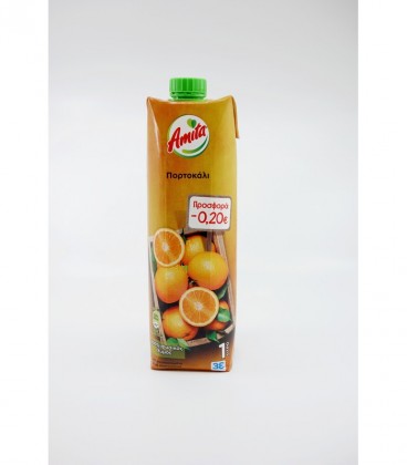 ΑΜΙΤΑ ΦΥΣΙΚΟΣ ΧΥΜΟΣ ΠΟΡΤΟKAΛI 12X1lt -0,20€