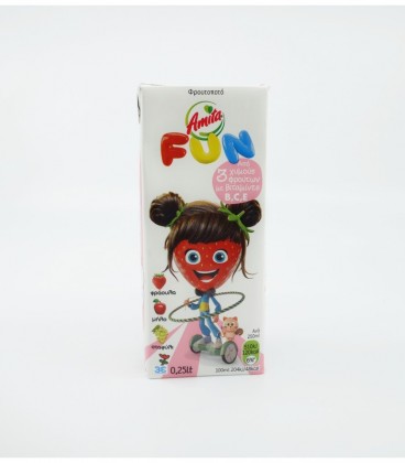 ΑΜΙΤΑ ΧΥΜΟΣ FUN RED 27X250ml