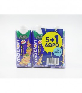 ΑΜΙΤΑ ΧΥΜΟΣ MOTION 4X(6Χ330ml) 5+1ΔΩΡΟ