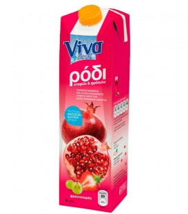 VIVA FRESH ΡΟΔΙ ΦΥΣΙΚΟΣ ΧΥΜΟΣ 12X1lt