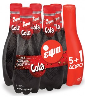 ΕΨΑ COLA 330ml pet 5+1 2X6pack