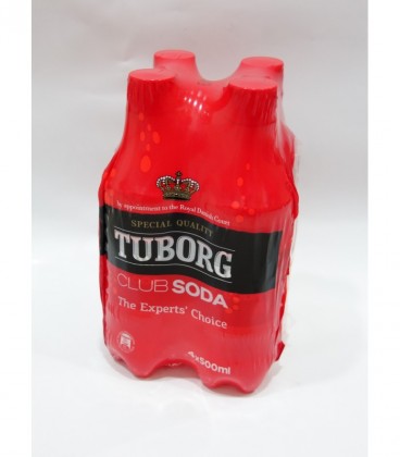 TUBORG ΣΟΔΑ PET 500ml 6X4pack