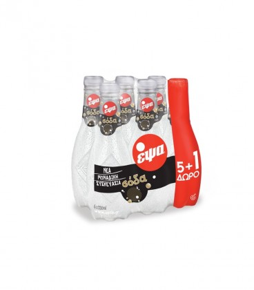 ΕΨΑ ΣΟΔΑ 330ml pet 5+1 2X6pack