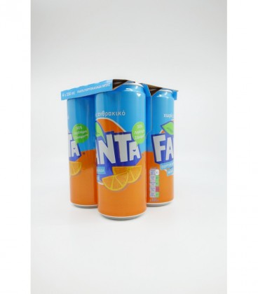 FANTA ΠΟΡΤΟΚΑΛΑΔΑ ΜΠΛΕ ΚΟΥΤΙ 330ml 6Χ4pack