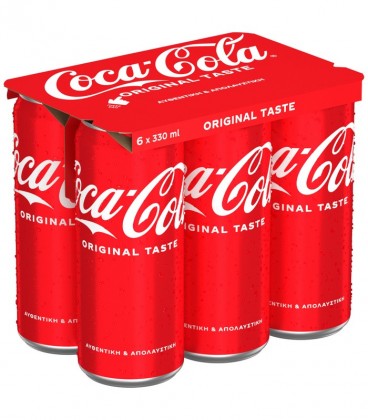 COCA COLA ΚΟΥΤΙ 330ml 4X6pack