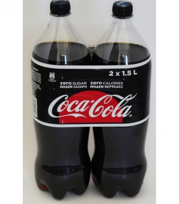 COCA COLA ZERO (3*2) 1,5lt