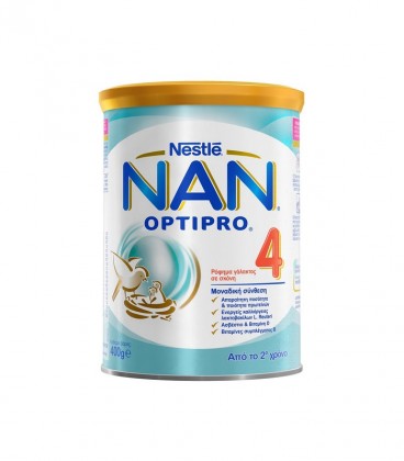 ΝΑΝ 4 OPTIPRO ΡΟΦΗΜΑ ΓΑΛΑΚΤΟΣ ΣΚΟΝΗ 12Χ400gr ΑΠΟ TO 2ο ΧΡΟΝΟ