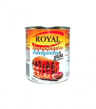 ROYAL ΓΑΛΑ ΖΑΧΑΡ.ΚΑΡΑΜΕΛΩΜΕΝΟ ΣΥΜΠ/ΝΟ 6% ΛΙΠ. 12X397gr