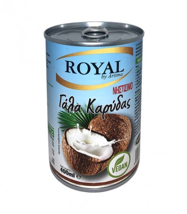 ROYAL ΓΑΛΑ ΚΑΡΥΔΑΣ VEGAN EASY OPEN 24X400ml