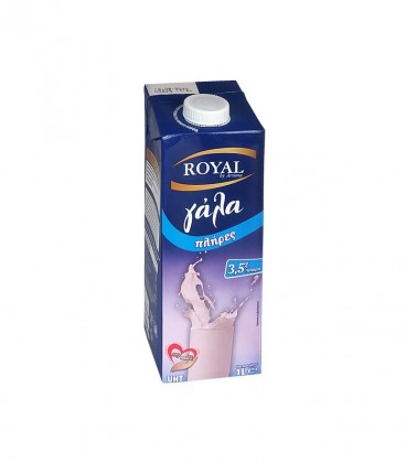 ROYAL ΓΑΛΑ ΜΑΚΡΑΣ ΔΙΑΡΚΕΙΑΣ UHT 3,5% ΛΙΠ. 12X1lt ΜΕ ΚΑΠΑΚΙ