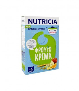 NUTRICIA ΦΡΟΥΤΟΚΡΕΜΑ ΣΚΟΝΗ ΧΩΡΙΣ ΖΑΧΑΡΗ 6+ ΜΗΝΩΝ 250gr