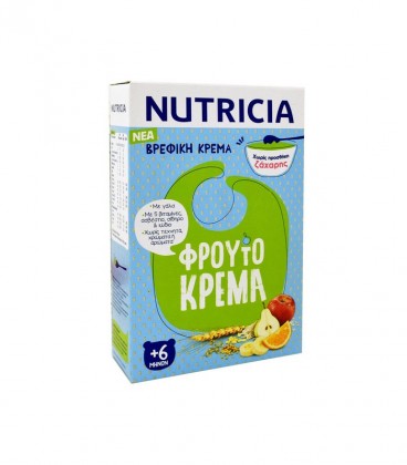 NUTRICIA ΦΡΟΥΤΟΚΡΕΜΑ ΣΚΟΝΗ ΧΩΡΙΣ ΖΑΧΑΡΗ 6+ ΜΗΝΩΝ 250gr