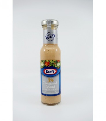 KRAFT ΣΑΛΤΣΑ ΣΑΛΑΤΑΣ THOUSAND ISLAND 3% ΛΙΠΑΡΑ 6X235ml