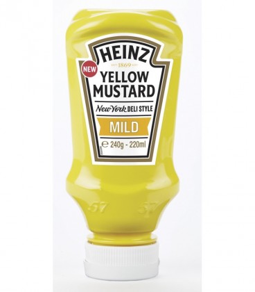 HEINZ ΜΟΥΣΤΑΡΔΑ ΑΠΑΛΗ 8Χ240gr