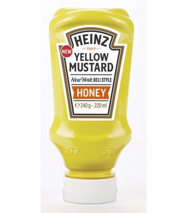 HEINZ ΜΟΥΣΤΑΡΔΑ ΜΕ ΜΕΛΙ 8Χ240gr