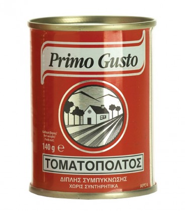 PRIMO GUSTO ΤΟΜΑΤΟΠΟΛΤΟΣ ΔΙΠΛΗΣ ΣΥΜΠ. 12Χ140gr