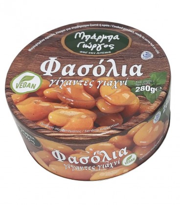 ΜΠΑΡΜΠΑ ΓΙΩΡΓΟΣ ΦΑΣΟΛΙΑ ΓΙΓΑΝΤΕΣ ΚΟΝΣΕΡΒΑ 24Χ280gr