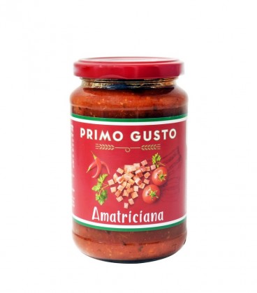 PRIMO GUSTO ΣΑΛΤΣΑ AMATRICIANA ΧΩΡΙΣ ΓΟΥΤΕΝΗ 6X350gr