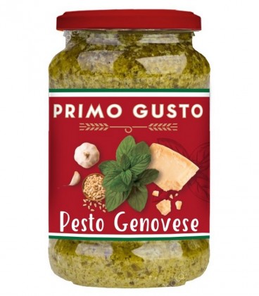 PRIMO GUSTO ΣΑΛΤΣΑ PESTO GENOVESE ΧΩΡΙΣ ΓΛΟΥΤΕΝΗ 12X190gr