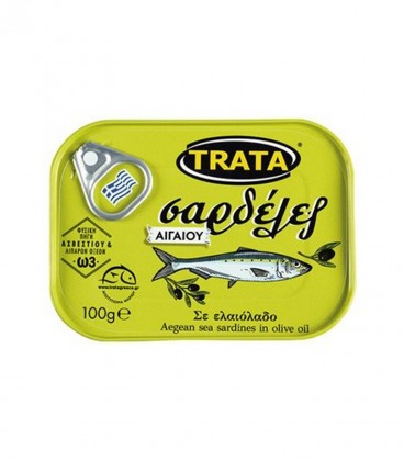 ΤΡΑΤΑ ΣΑΡΔΕΛΑ ΣΕ ΕΛΑΙΟΛΑΔΟ 36X100gr