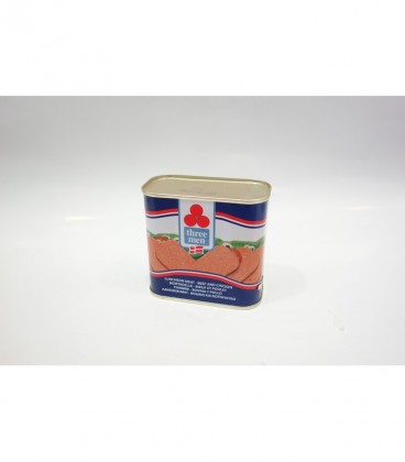 THREE MEN LUNCHEON MEAT 24Χ340gr