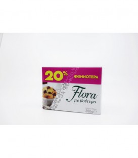 FLORA ΠΛΑΚΑ ΜΕ ΒΟΥΤΥΡΟ 70% ΦΥΤ.ΛΙΠΗ 20Χ250gr -20%