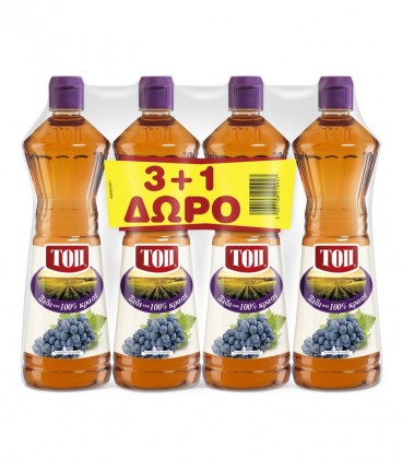 ΤΟΠ ΞΥΔΙ ΦΙΑΛΗ ΡET 350ml 3+1 ΔΩΡΟ Χ7