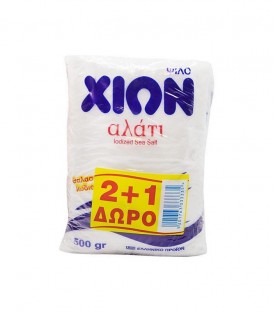 ΧΙΩΝ ΑΛΑΤΙ 500gr 8Χ 2+1 ΔΩΡΟ