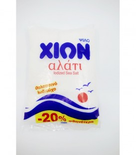 ΧΙΩΝ ΑΛΑΤΙ ΨΙΛΟ 24Χ500gr 20% ΦΘΗΝΟΤΕΡΑ