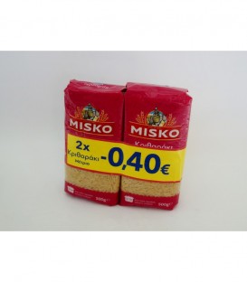 ΜΙΣΚΟ ΚΡΙΘΑΡΑΚΙ ΜΕΤΡΙΟ ΣΕΤ 9Χ(2Χ500gr) -0,40€