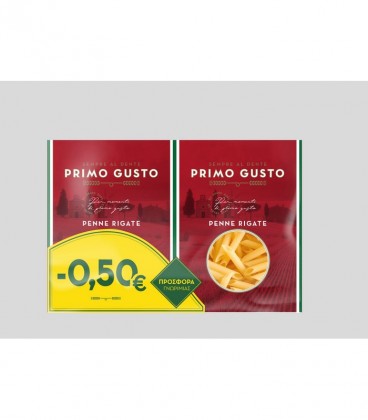 PRIMO GUSTO PENNE RIGATE 6X(2X500gr) -0.50€
