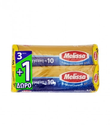 ΜΕΛΙΣΣΑ ΜΑΚΑΡΟΝΙΑ Νο10 3+1 ΔΩΡΟ 6X(4Χ500gr)