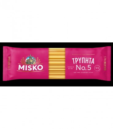ΜΙΣΚΟ ΜΑΚΑΡΟΝΙΑ ΤΡΥΠΗΤΑ Ν5 24Χ500gr
