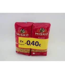 ΜΙΣΚΟ ΚΟΦΤΟ ΣΕΤ 6X(2Χ500gr) -0.40€