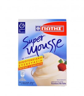 ΓΙΩΤΗΣ SUPER MOUSSE ΒΑΝΙΛΙΑ ΟΙΚΟΓΕΝΕΙΑΚΗ ΣΥΣΚ.12X260gr