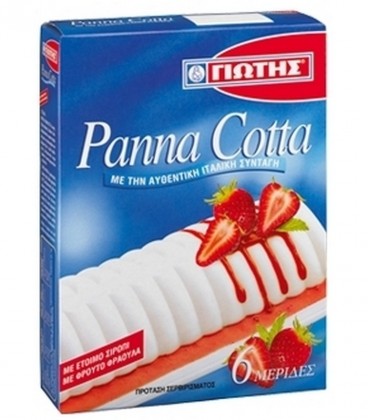 ΓΙΩΤΗΣ PANNA COTTA ΦPAOYΛΑ 6Χ200gr