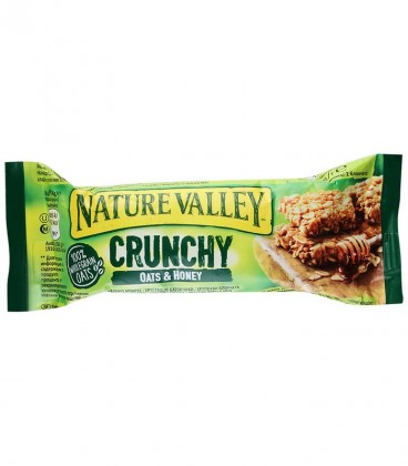 NATURE VALLEY ΜΠΑΡΑ ΜΟΥΣΛΙ ΜΕΛΙ 18Χ42gr