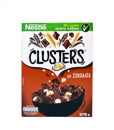 CLUSTERS ΔΗΜ/ΚΑ ΟΛΙΚΗΣ ΜΕ ΣΟΚΟΛΑΤΑ 14Χ375gr