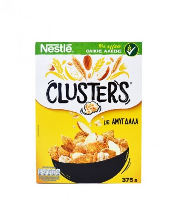 CLUSTERS ΔΗΜ/ΚΑ ΟΛΙΚΗΣ ΜΕ ΑΜΥΓΔΑΛΑ 14Χ375gr